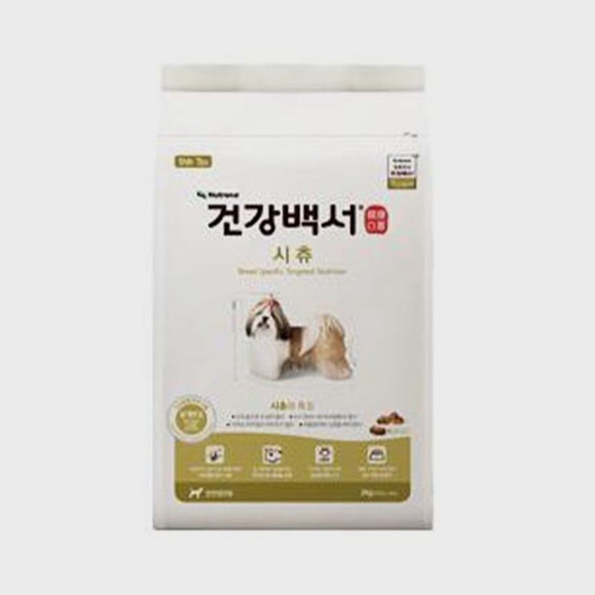 뉴트리나 독 건강백서 시츄 제품