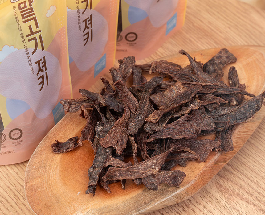 [무료배송] 댕첩반상 말고기져키 강아지수제간식 50g 3번째