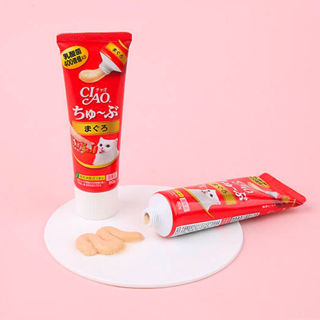 이나바 캣 챠오 츄브 참치 80g 0번