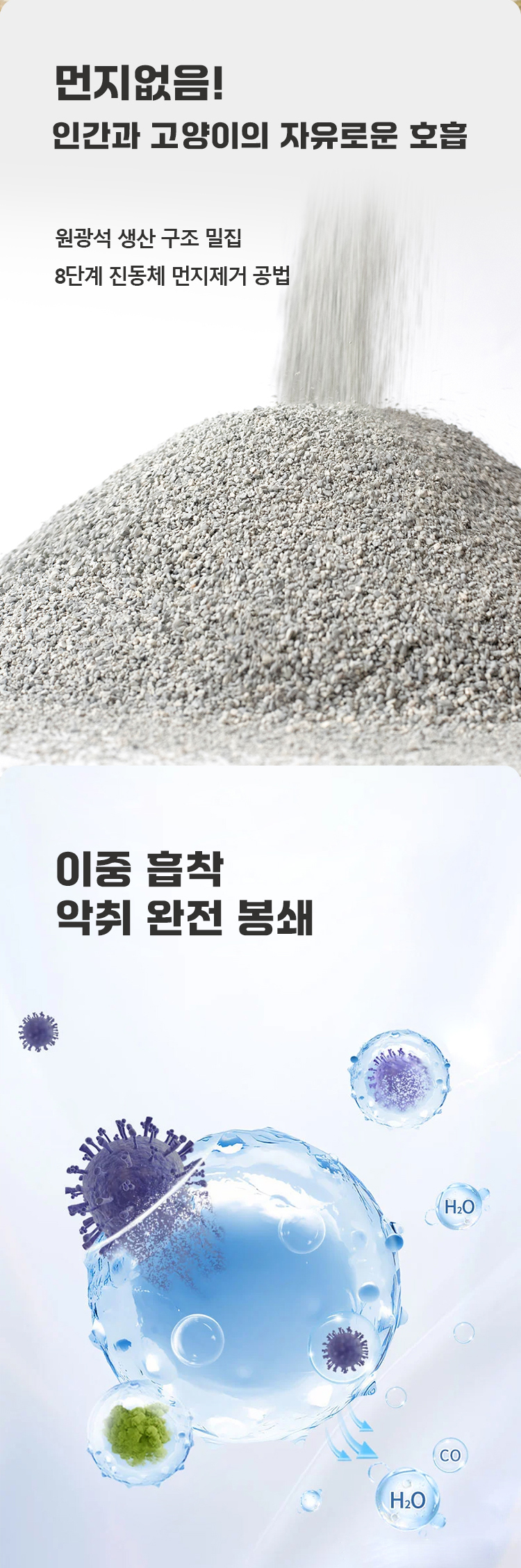 [NEW신상][무료배송] 런롱펫 벤토나이트 모래 와이오밍 6kg 5번째