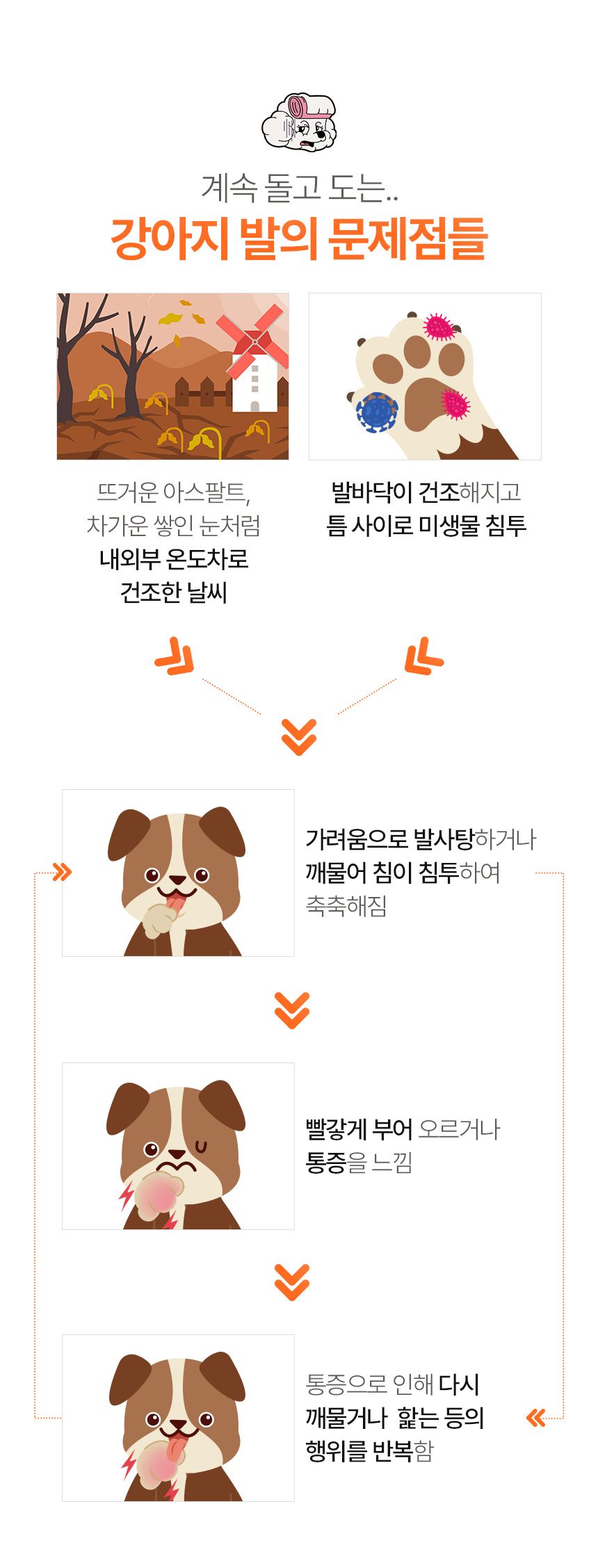 [무료배송] 프루티바스켓 독 캐롯 수딩 풋크림 50ml 5번째