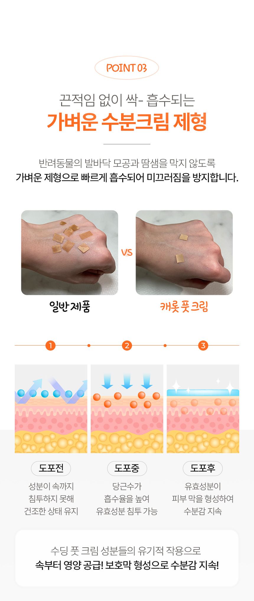 [무료배송] 프루티바스켓 독 캐롯 수딩 풋크림 50ml 13번째