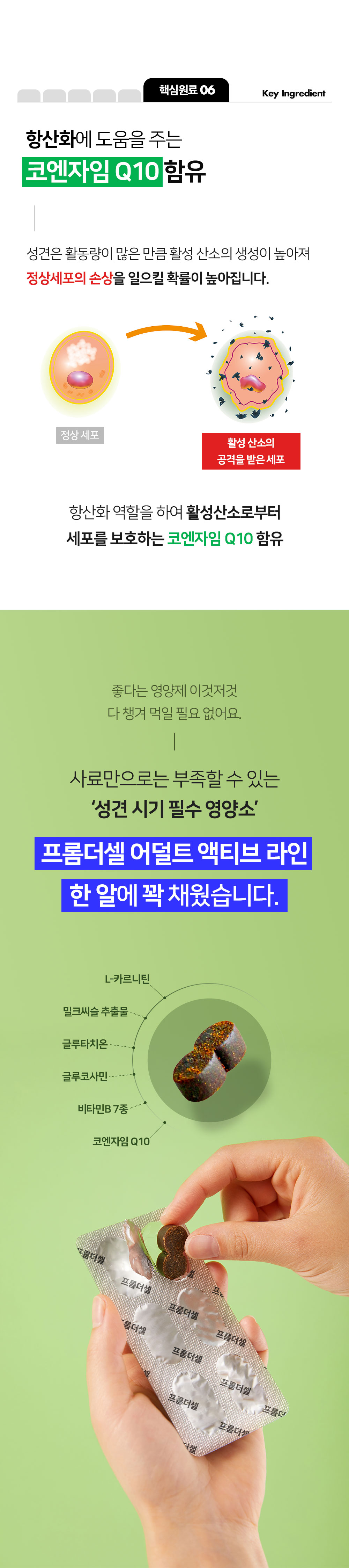 [무료배송] 프롬더셀 어덜트 액티브 라인 성견 영양제 3g*30정 26번째