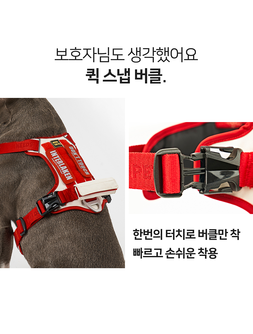 [무료배송] 니즈더펫 인터라켄 슬림2.0 하네스 36번째