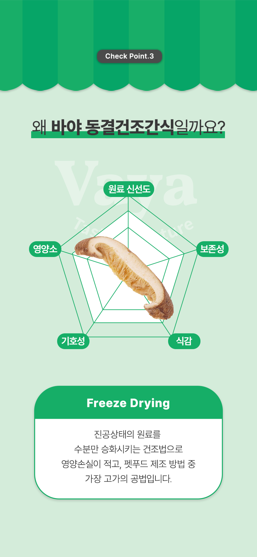 [NEW신상][무료배송] 바야 동결건조 표고버섯 25g 9번째
