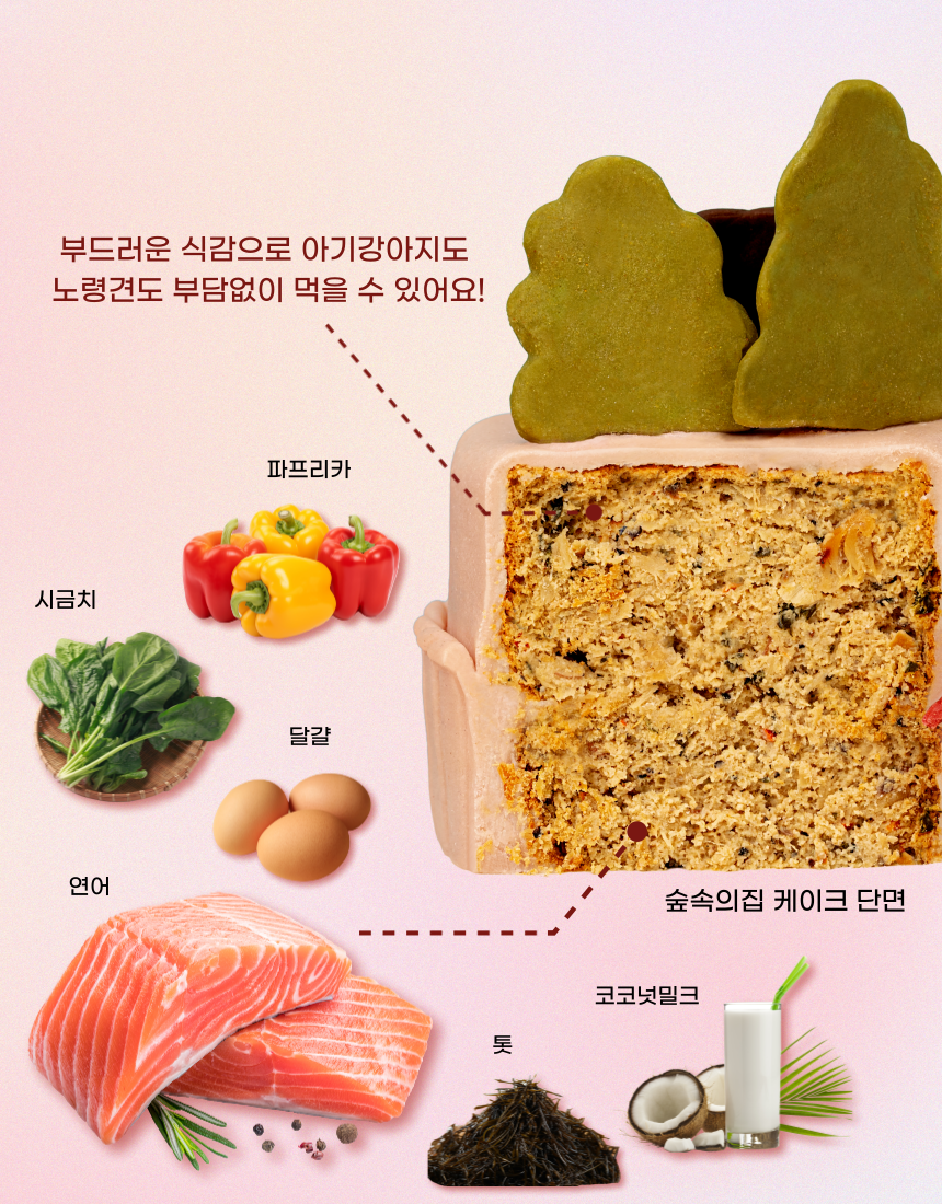 [무료배송] 견우재 빅토리아 케이크 강아지케이크 생일케이크 8번째