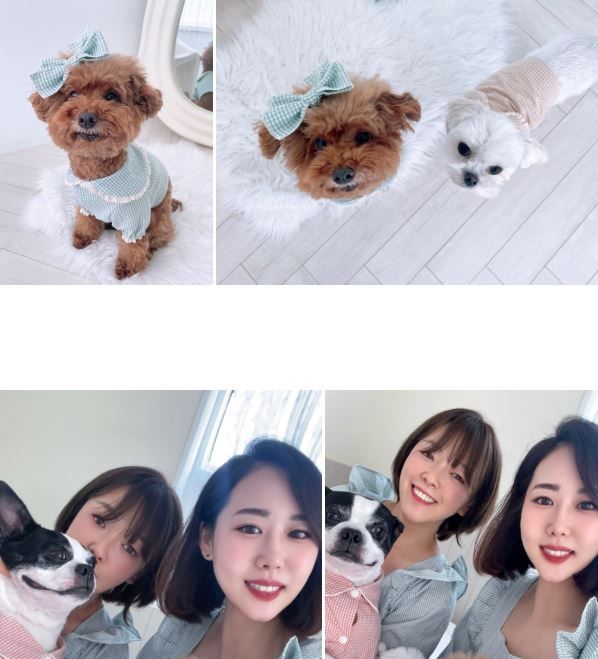 [무료배송] 찰리롤리 데일리 체크 잠옷 레이스 파자마 베이지/민트/핑크 S-2XL  19번째