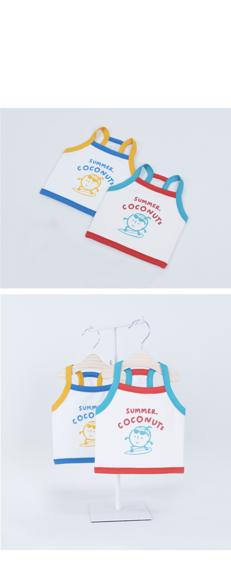 [NEW신상][무료배송] 썸머 코코넛즈 안티버그 쿨링 탑 - 레드&그린 12번째