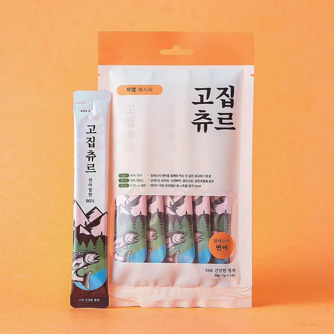 [체험팩] 고집츄르 캣 알래스카 연어 11g*1p 0번