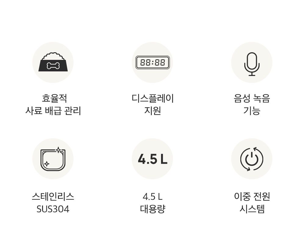 [무료배송] 앱코 반려동물 스마트 자동급식기 2번째