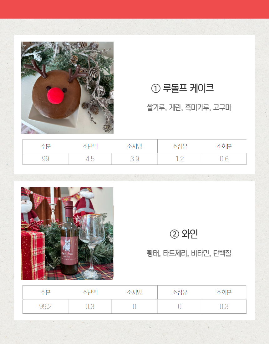 [무료배송] 오간식 독 크리스마스 간식 패키지 9번째