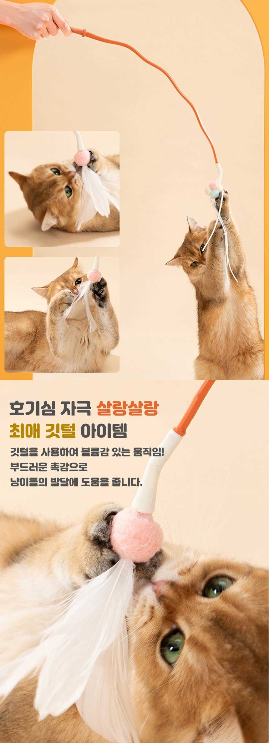 누리펫 3in1 매직 낚시대 장난감 2번째