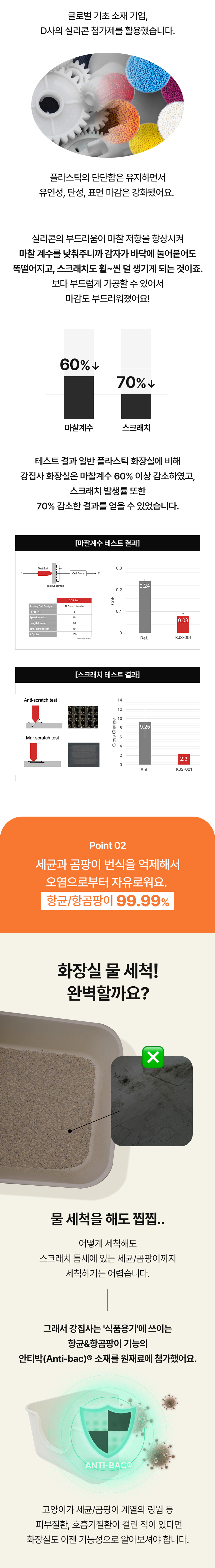 [무료배송] 강집사 대형S 화장실 아이보리/옐로우/베이지 3번째