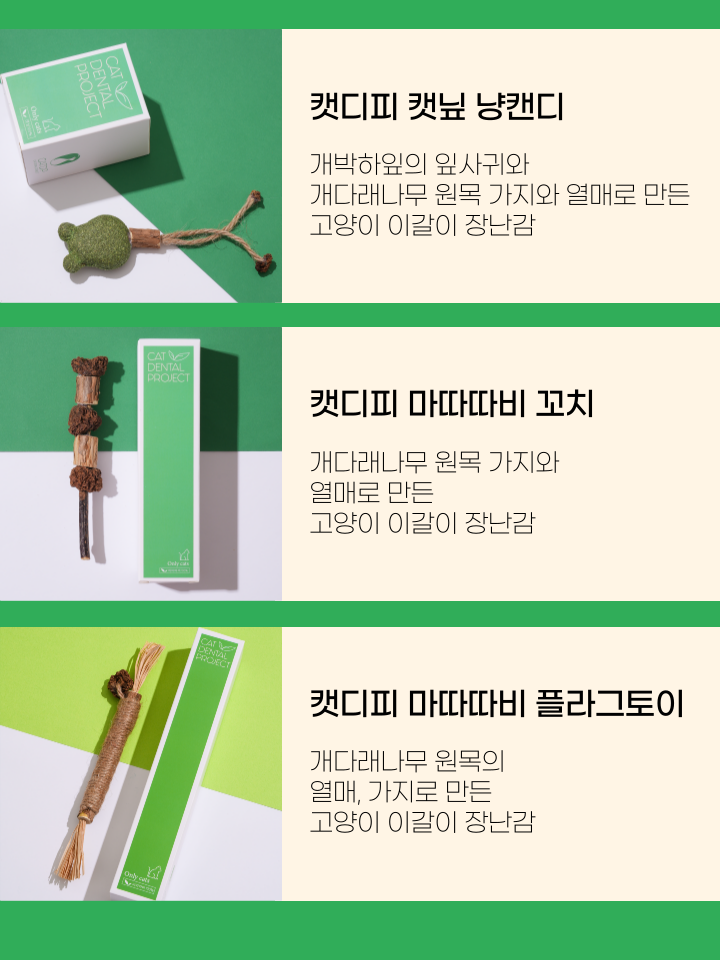 [무료배송] 캣디피 캣닢 마따따비 5종세트 해피박스 7번째