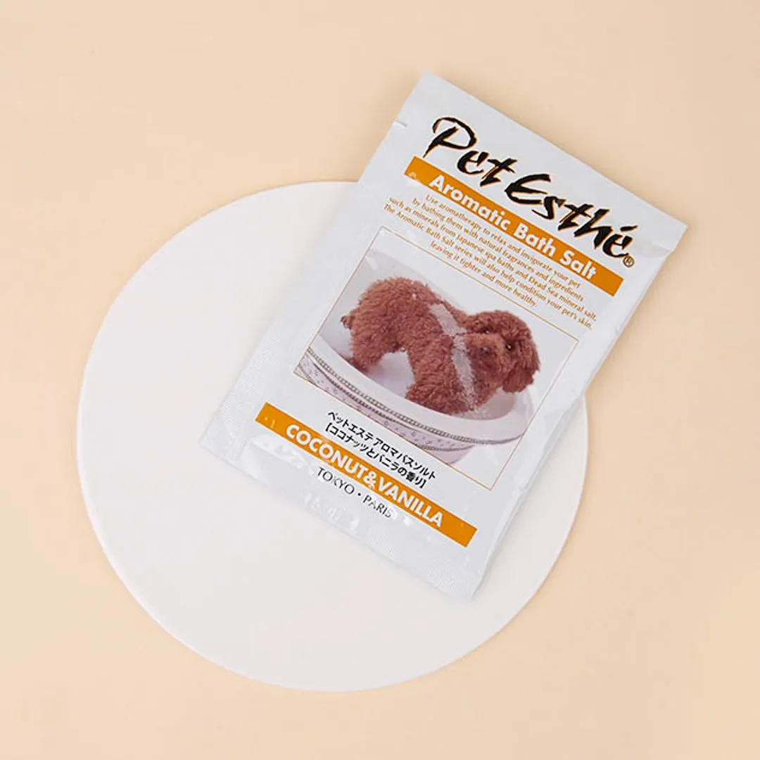 펫에스테 아로마입욕제 코코넛 바닐라향 15g