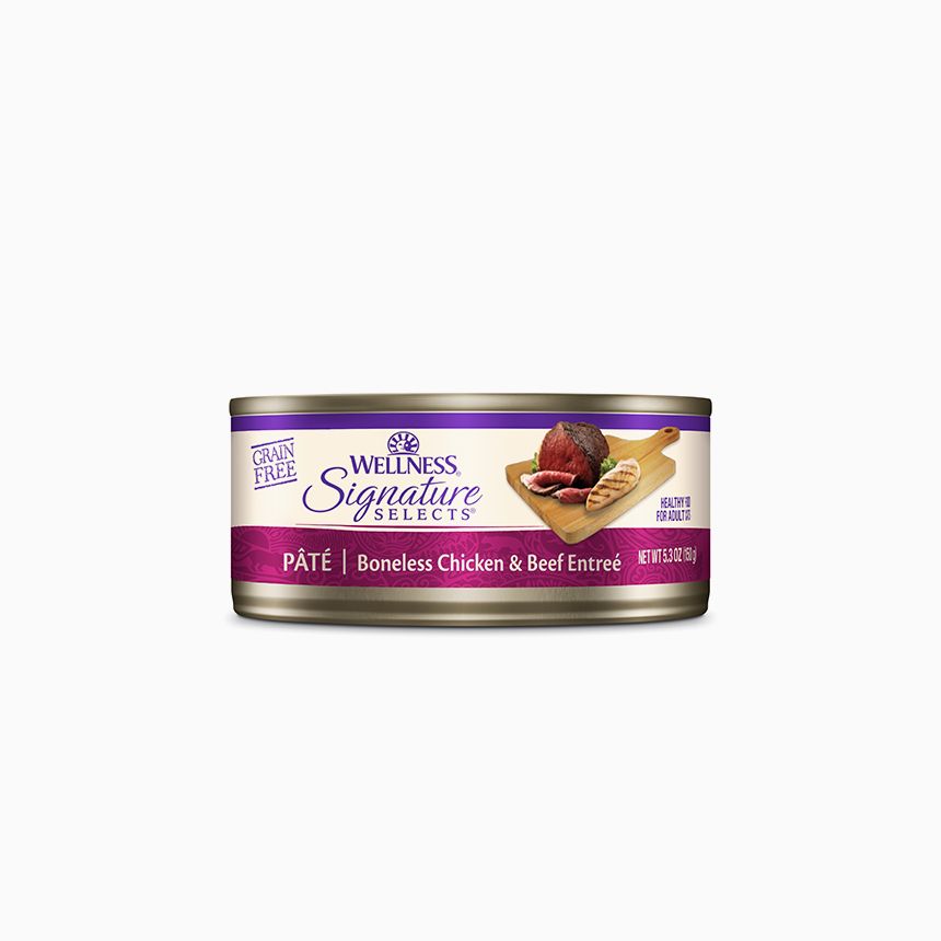 웰니스 캣 코어 시그니쳐 셀렉트 파테 소고기&닭고기 대용량 캔 150g 2번