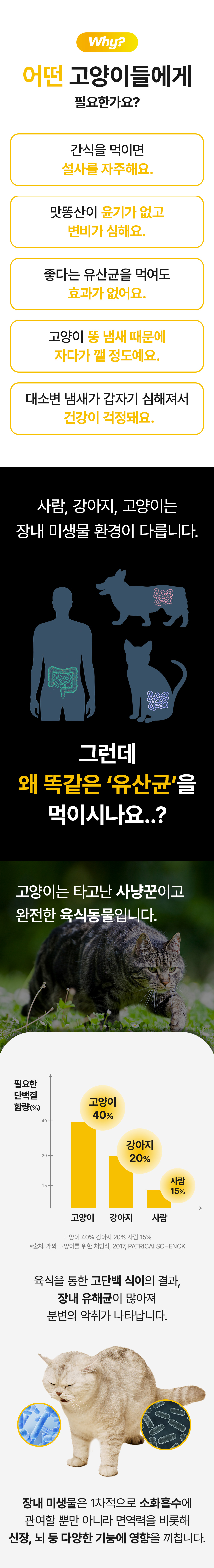 [NEW신상][무료배송] 유비벳 푸 디오더 프로바이오틱스 큐브 포 캣 30g 3번째