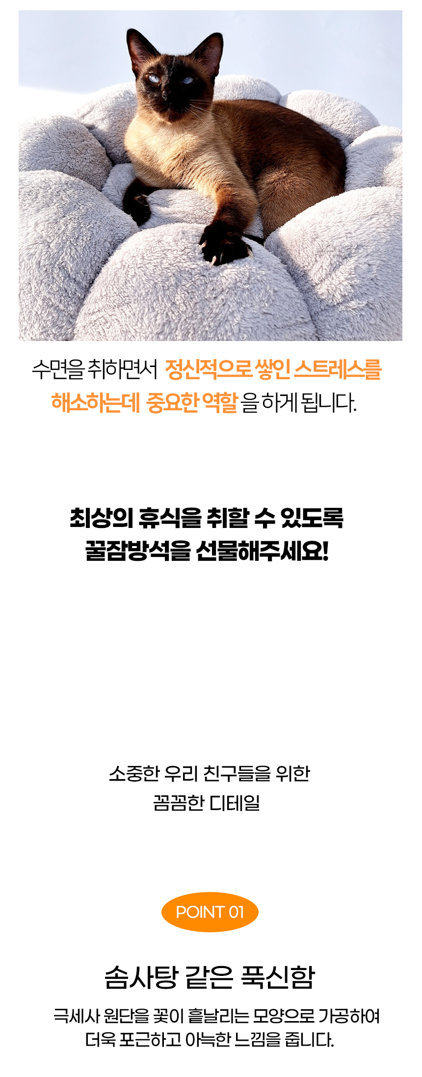 [NEW신상][무료배송] 개과천선 캣 포이냥 방석 (소형/중형/대형) 6번째