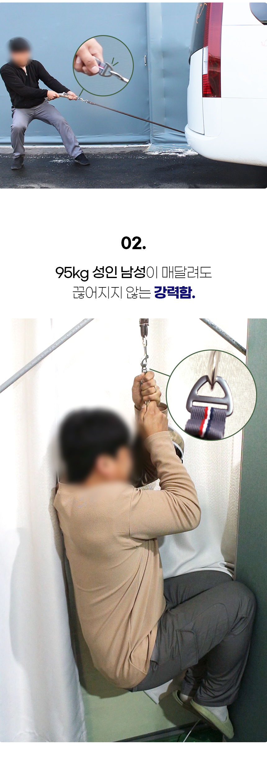 [NEW신상][무료배송] 개과천선 독 턴오프 하네스 (퍼플/그린/그레이) 4번째