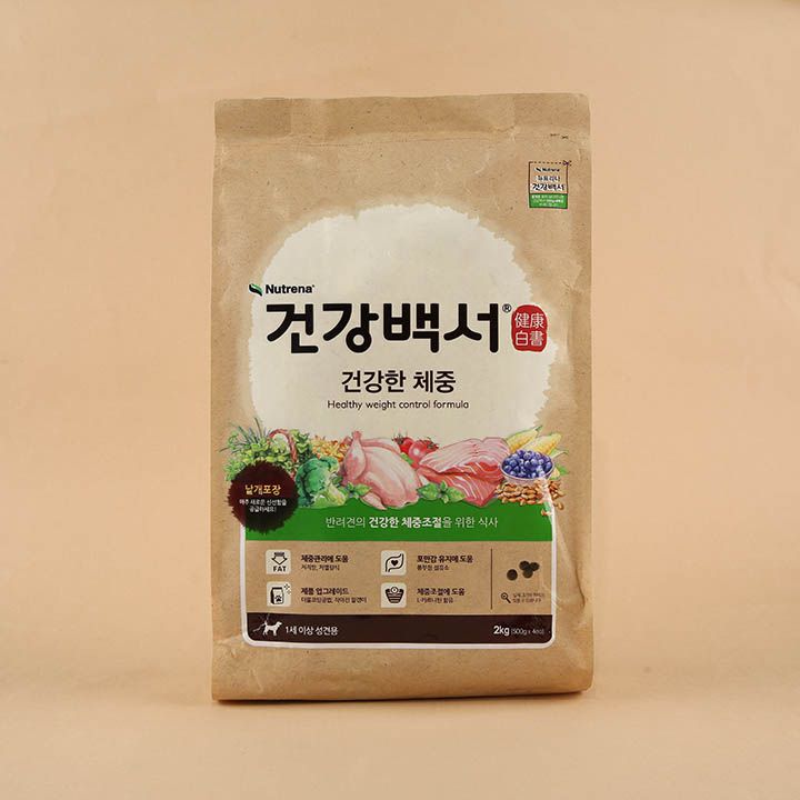 뉴트리나 독 건강백서 건강한 체중 제품