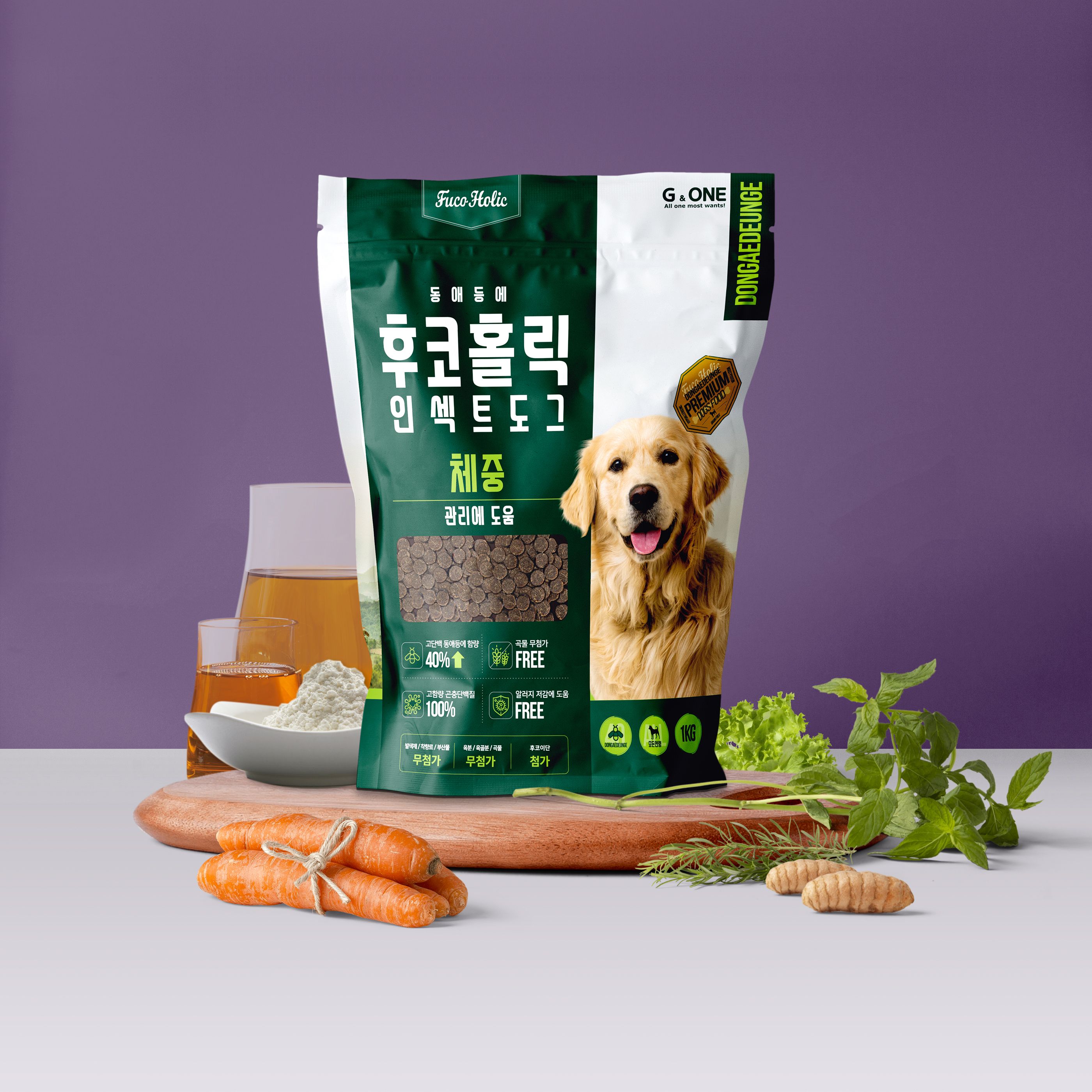 후코홀릭 인섹트도그 체중 제품