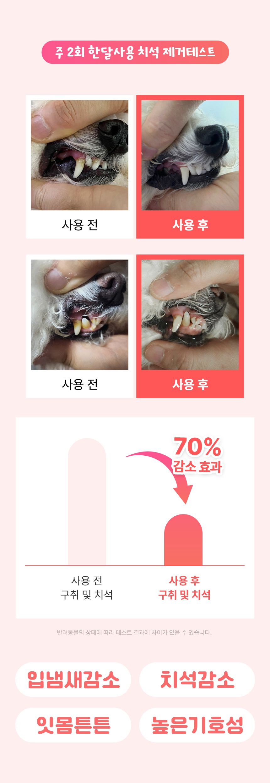 펫생각 독 하루치카 스윗피치 덴탈 스프레이 125ml 10번째