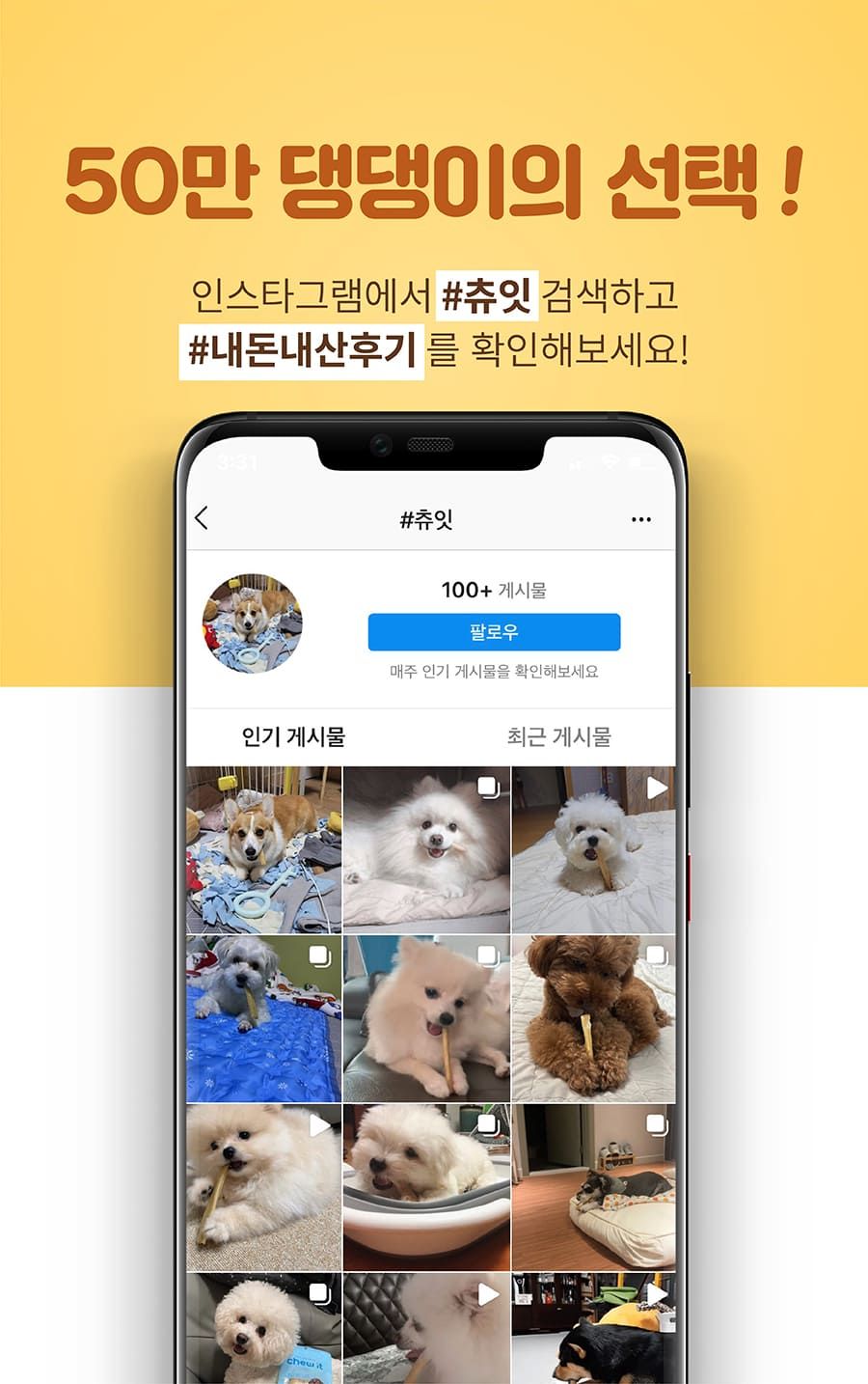 츄잇 독 만두 닭 50g 4번째