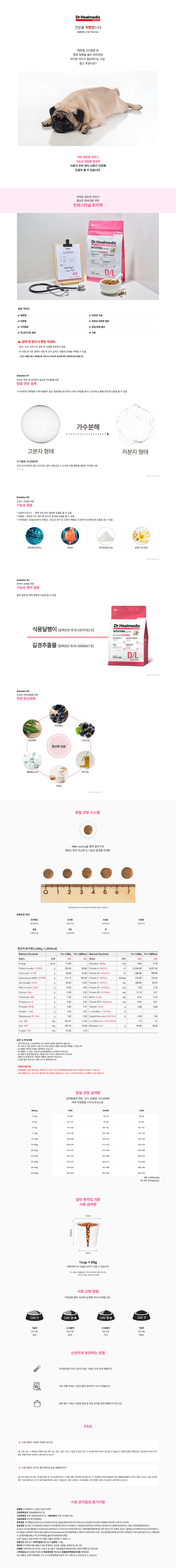 [무료배송] 닥터힐메딕스 독 인테스티널 로우팻 D/L 1.5kg 1번째