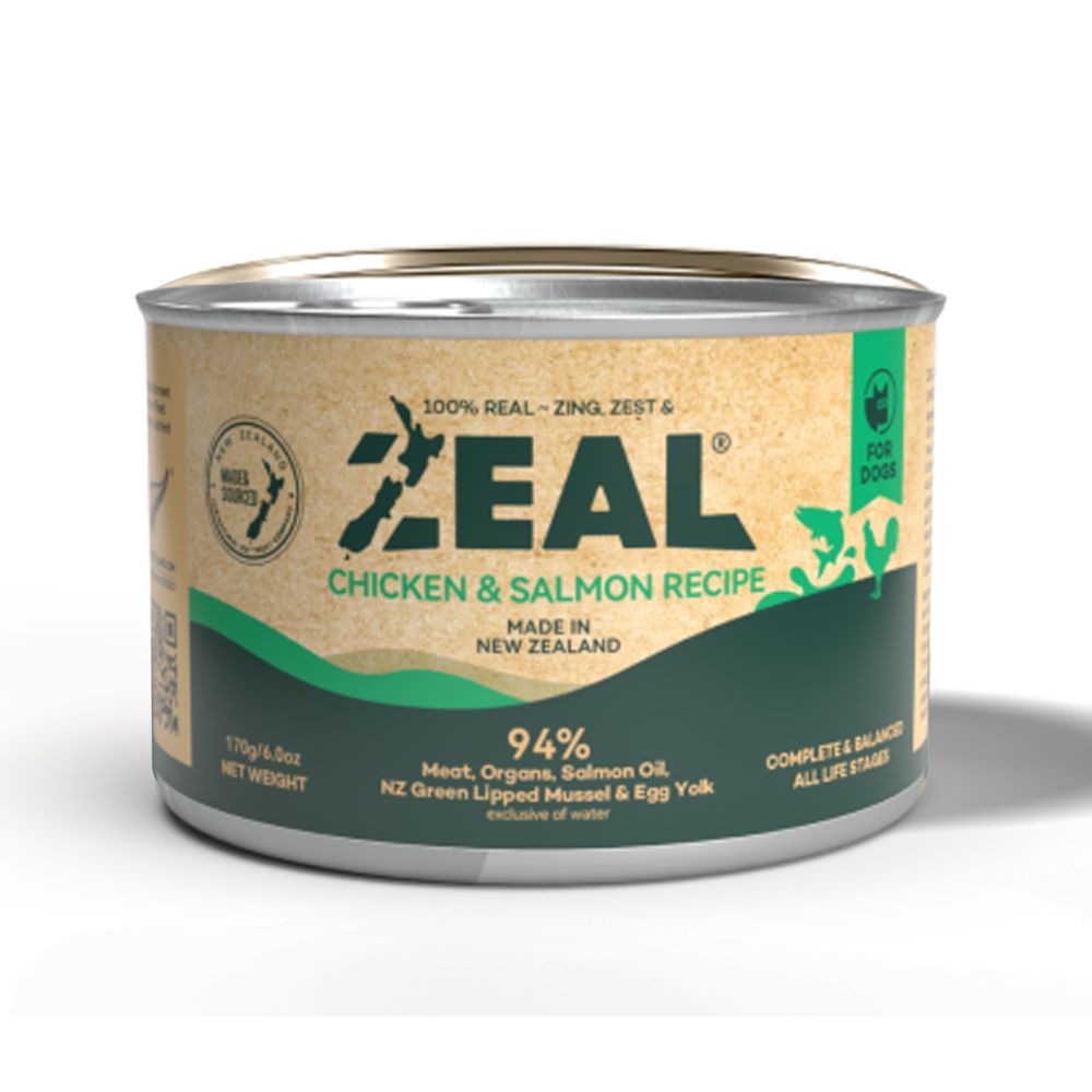 ZEAL 독 치킨&연어 레시피 제품