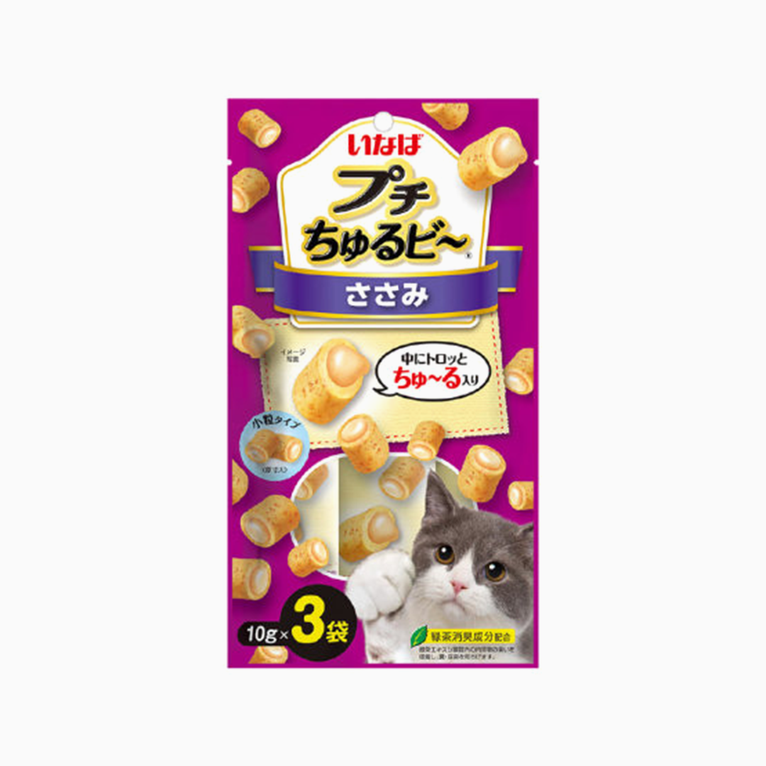 [NEW신상]이나바 캣 챠오 쁘띠 츄르비 닭가슴살 10g*3p 0번