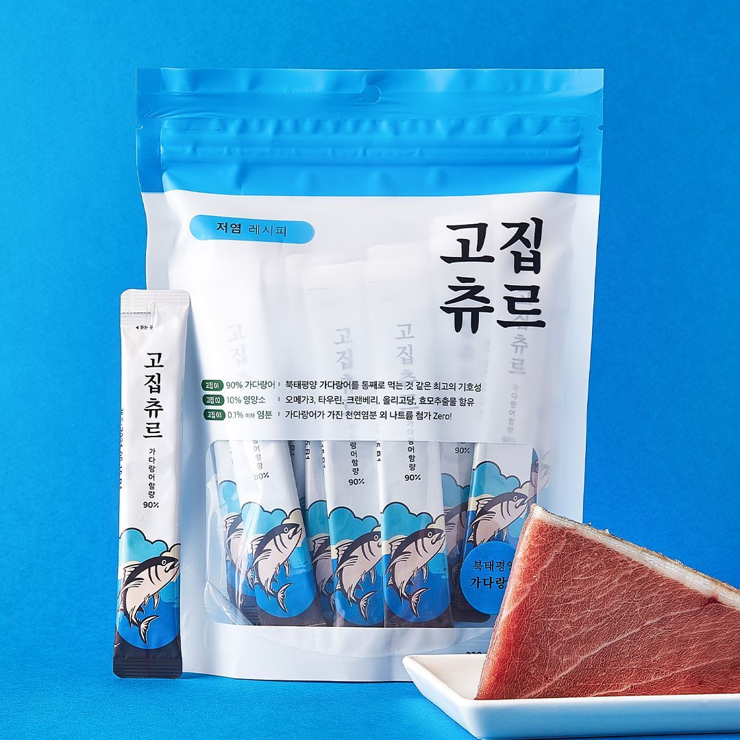 고집츄르 캣 무항생제 츄르 5종 [모음] 3번