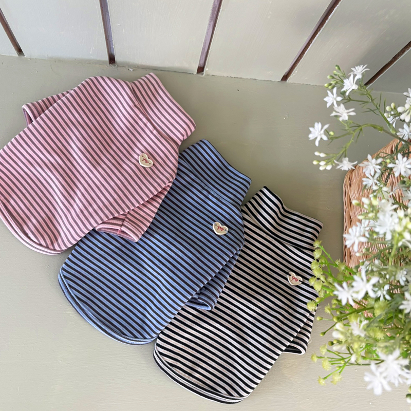 [NEW신상][무료배송] 해피댕댕 단가라폴라티 3종 (블랙,핑크,블루) S-2XL 4번째