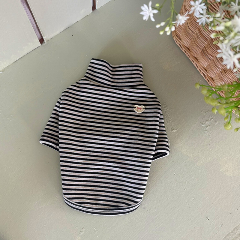 [NEW신상][무료배송] 해피댕댕 단가라폴라티 3종 (블랙,핑크,블루) S-2XL 15번째