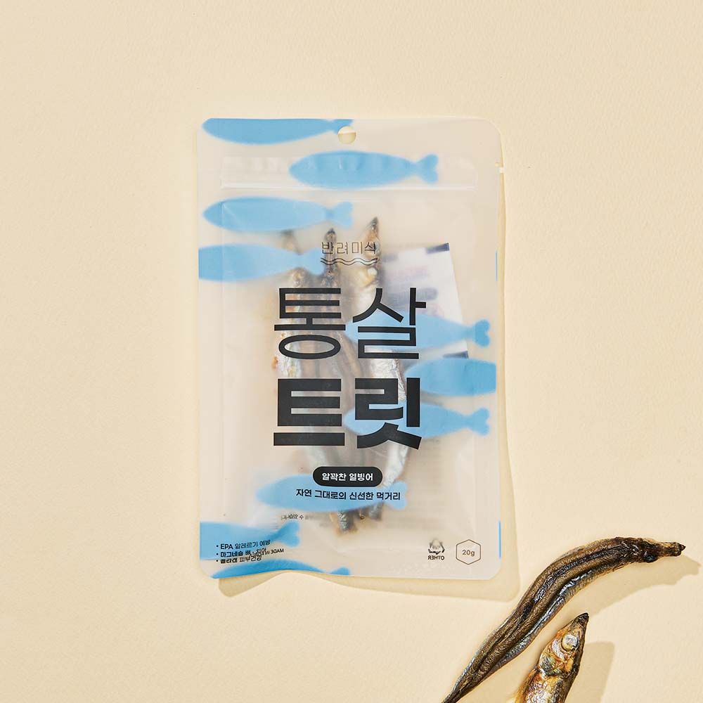 반려미식 통살트릿 알꽉찬 열빙어 20g 0번