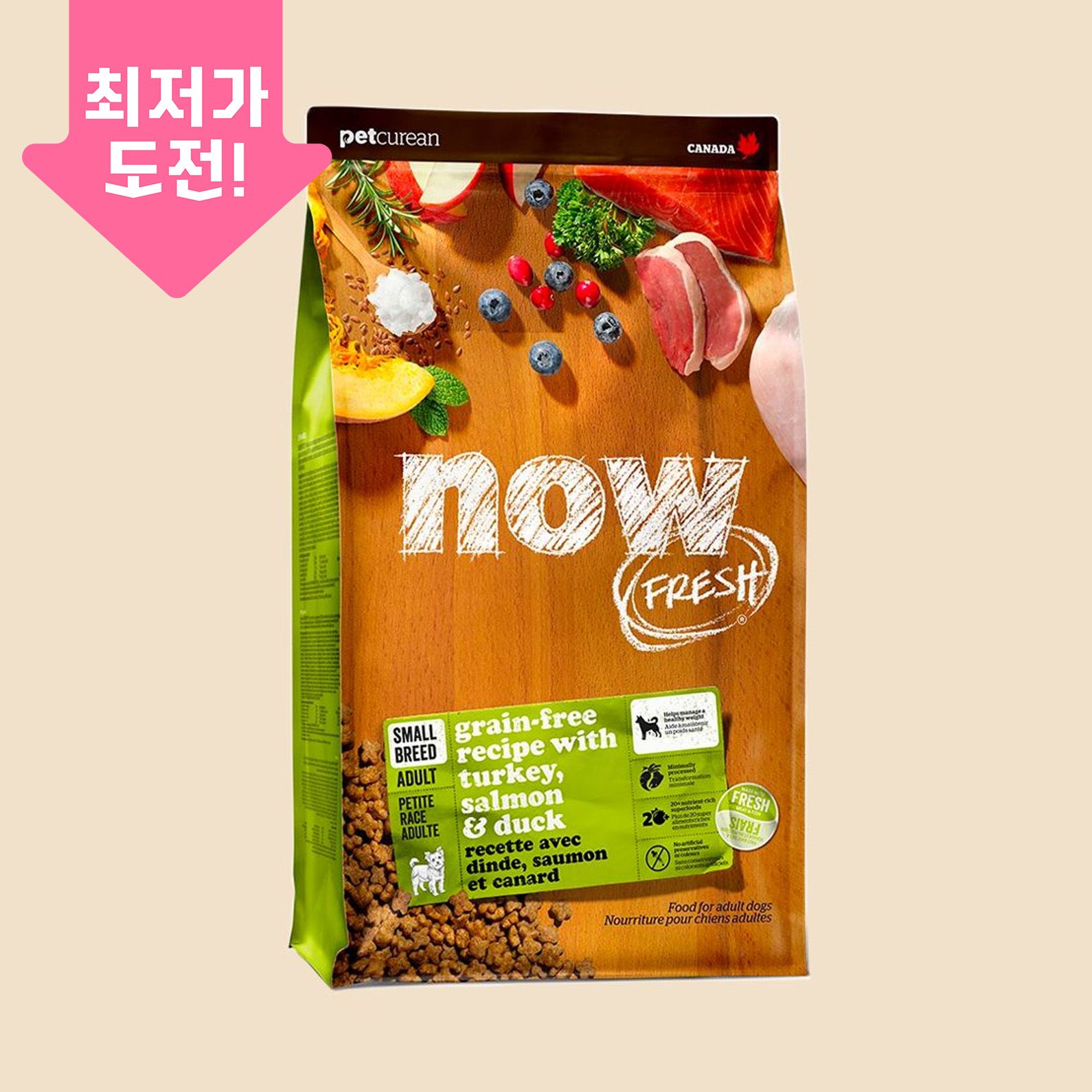 now 독 프레쉬 스몰브리드 어덜트 5.4kg 0번