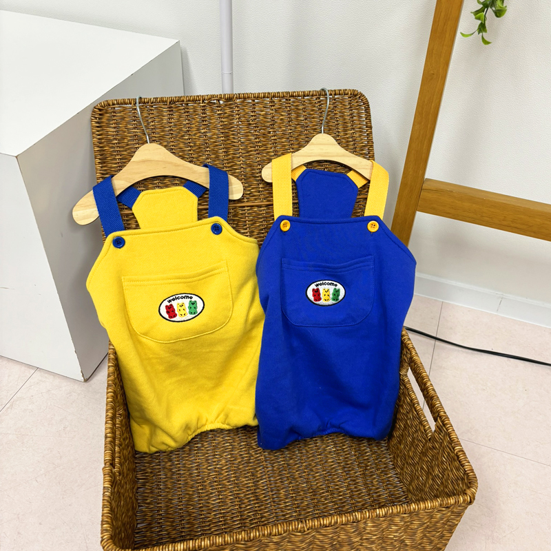 [무료배송] 해피댕댕 꼬마멜빵올인원 S - 2XL 1번째