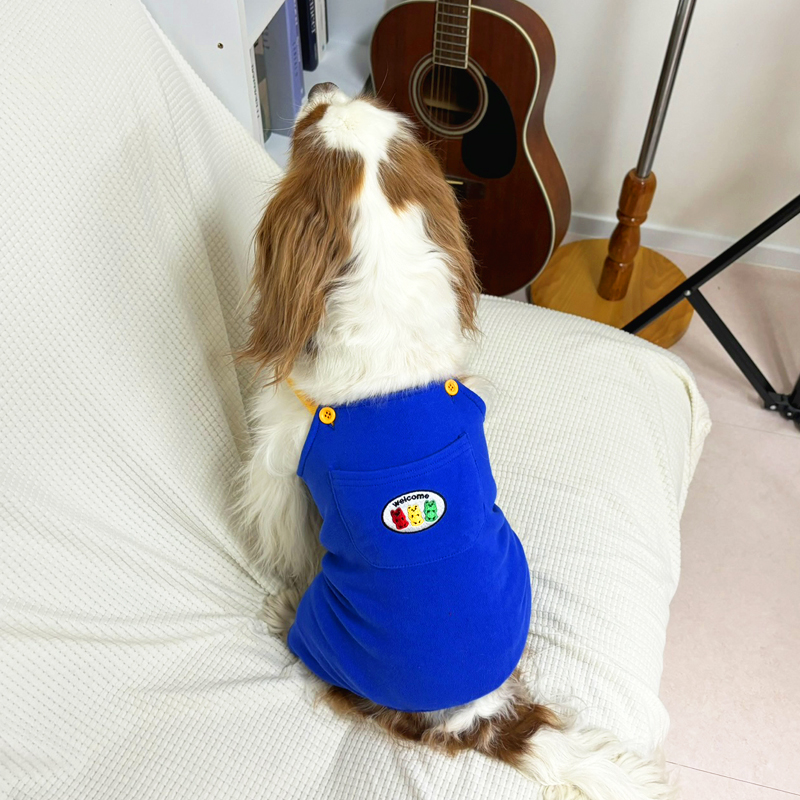 [무료배송] 해피댕댕 꼬마멜빵올인원 S - 2XL 5번째