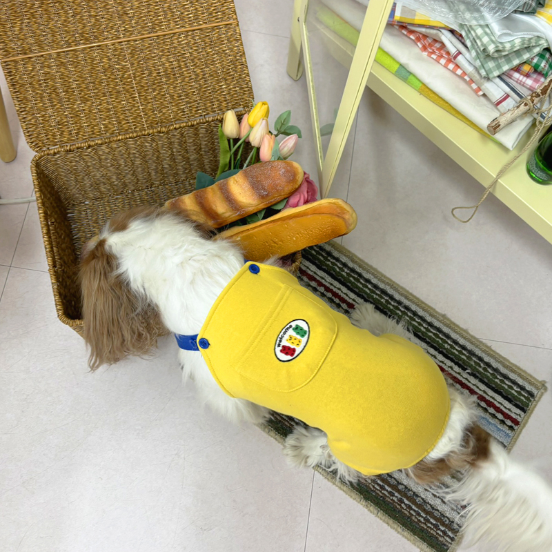 [무료배송] 해피댕댕 꼬마멜빵올인원 S - 2XL 8번째