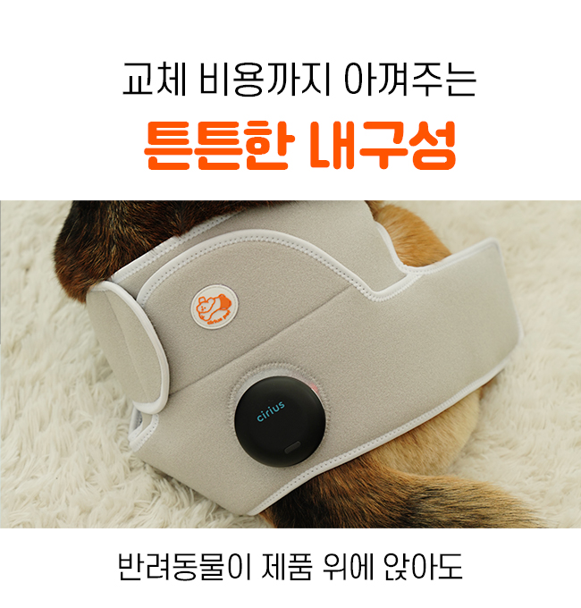 [무료배송] 시리어스펫 슬개골 따땃망토 프로 27번째