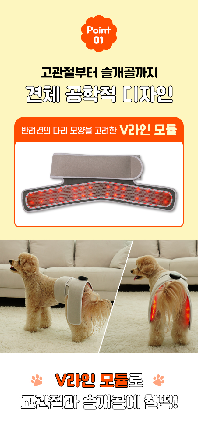 [무료배송] 시리어스펫 슬개골 따땃망토 프로 14번째