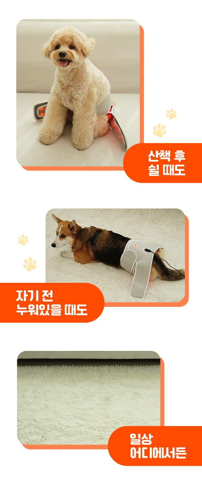 [무료배송] 시리어스펫 슬개골 따땃망토 프로 11번째