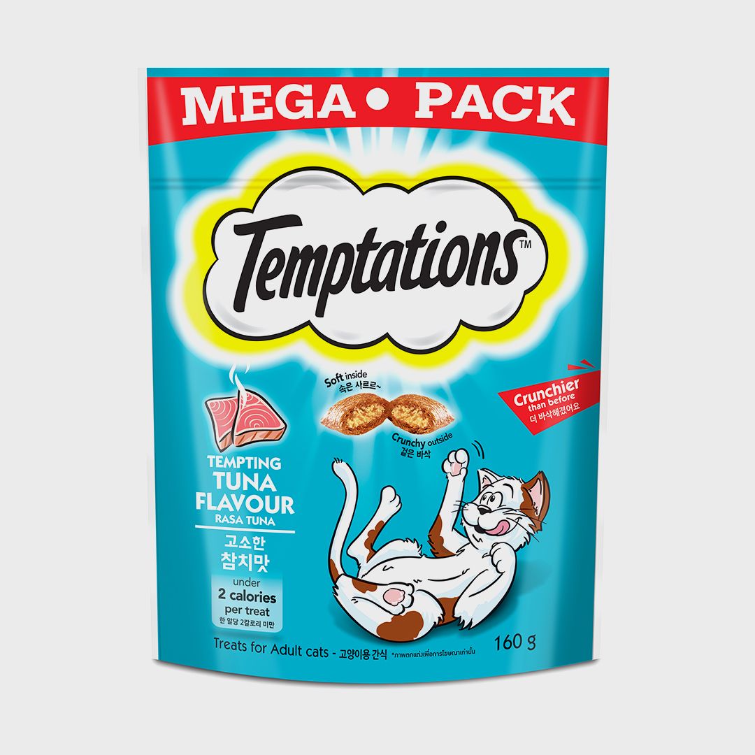 템테이션 캣 트릿 고소한 참치맛 160g  0번