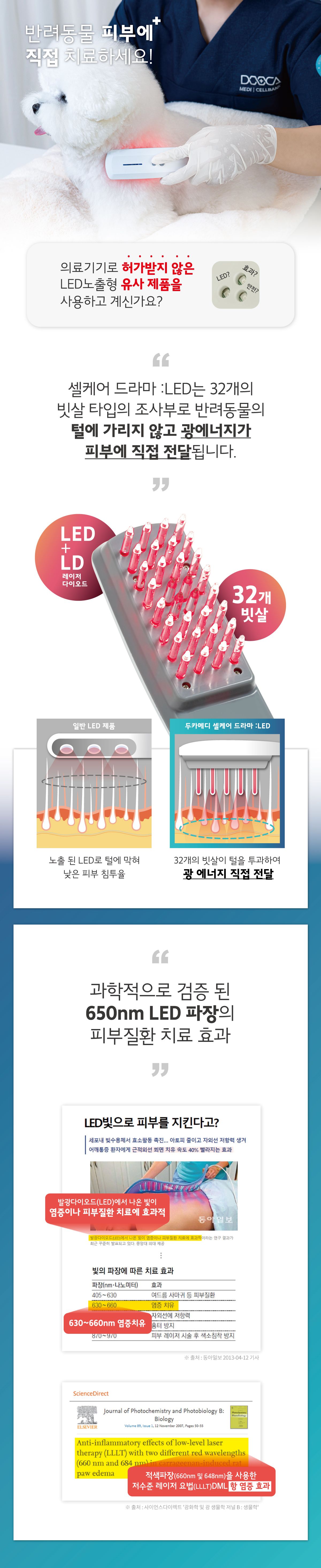 [무료배송] 두카메디 셀케어 드라마 LED  5번째