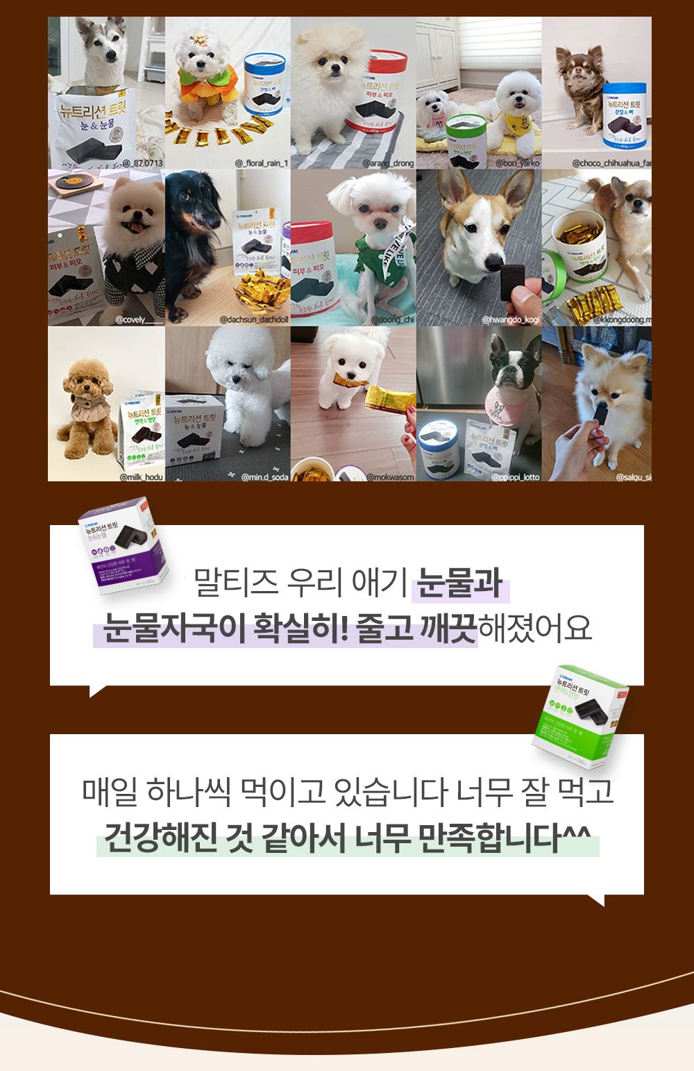 포켄스 독 NEW 뉴트리션 트릿 관절&뼈 340g 9번째