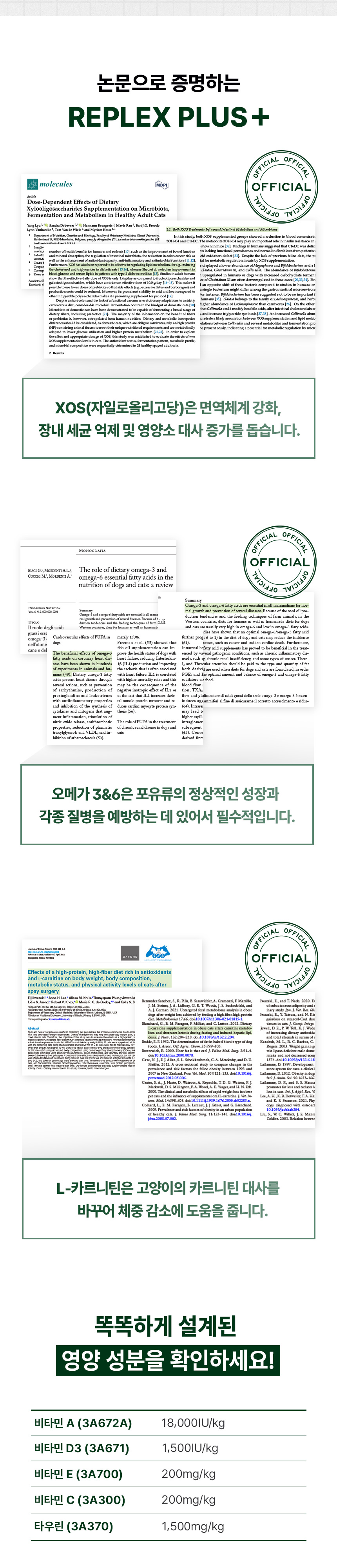 [NEW신상][무료배송] 리플렉스 플러스 캣 키튼 치킨 3kg 7번째