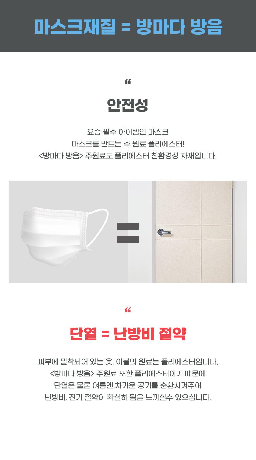[NEW신상][무료배송] 소리가 강아지 소리를 막아주는 현관문 자석 방음재 방마다 방음 세트(8장+틈새막이 4종) 23번째