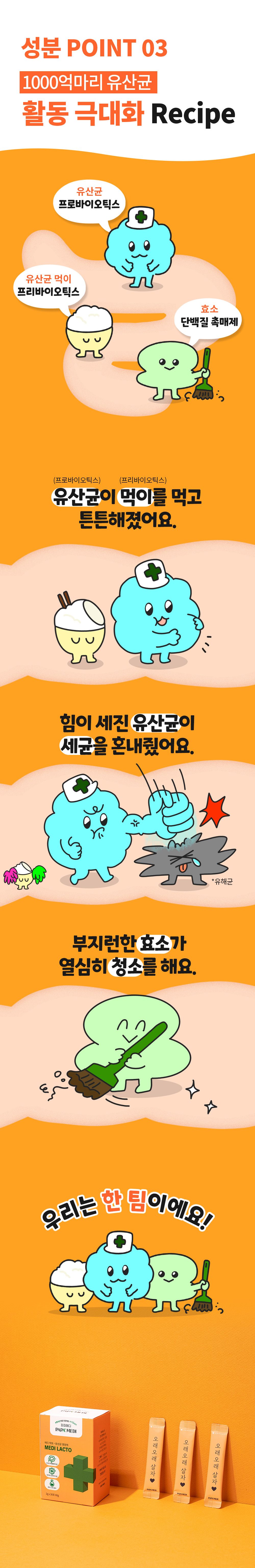 [무료배송] 파파메디 메디락토 유산균 영양제 면역력 2g*30p 12번째