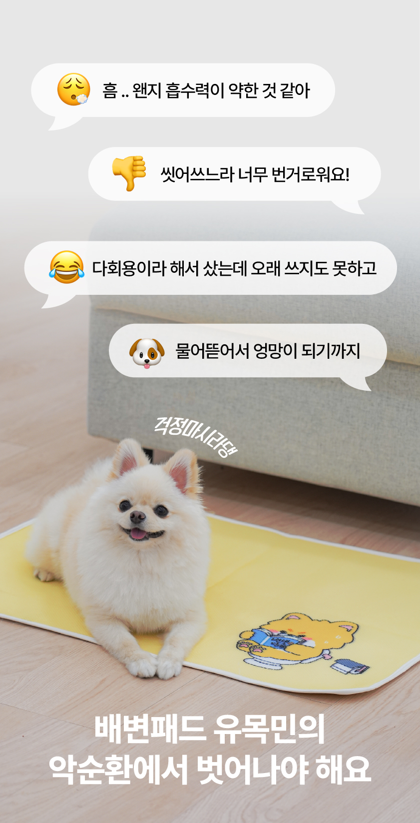 [NEW신상][무료배송] 포레그즈 독 빨아쓰는 배변패드 워시패드 (소형/중형/대형) 46번째