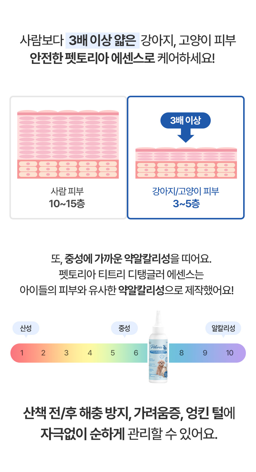 [NEW신상][무료배송] 펫토리아 스팀브러쉬 전용 티트리 디탱글러 에센스 120ml 6번째