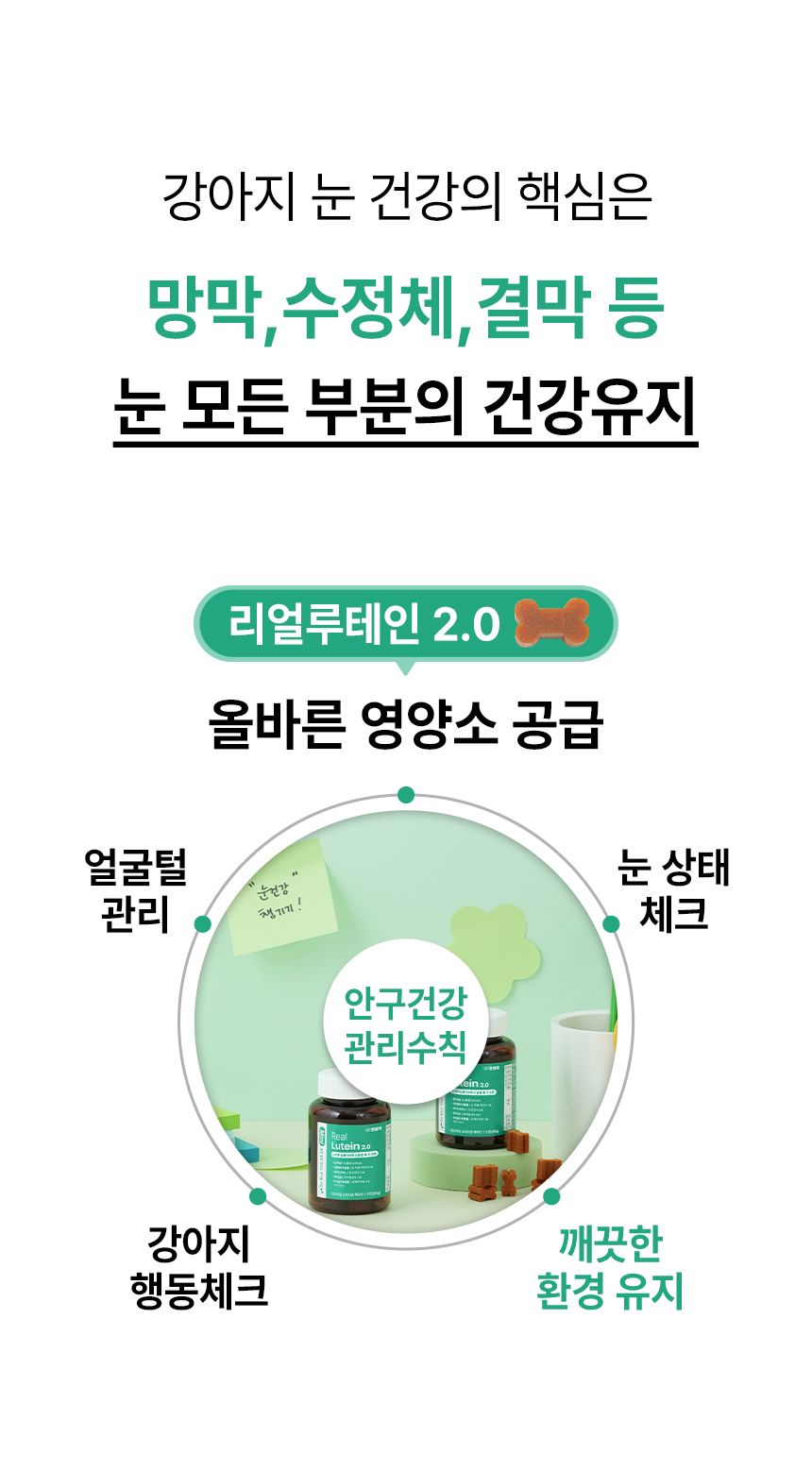 펫생각 독 미니 데일리케얼 리얼루테인 눈 영양제 66g 8번째